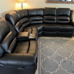 Sectional Recliner Sofa Set 