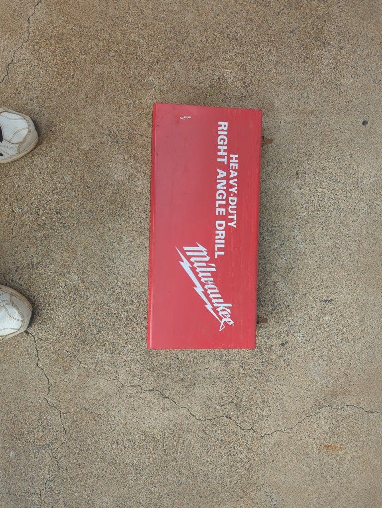 Milwaukee Right Angle Drill, Heavy Duty
