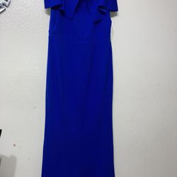 Royal Blue Mermaid Dress 