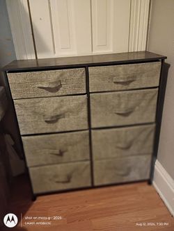 8-Drawer Fabric Dresser / Storage Organizer (Great Condition Outer