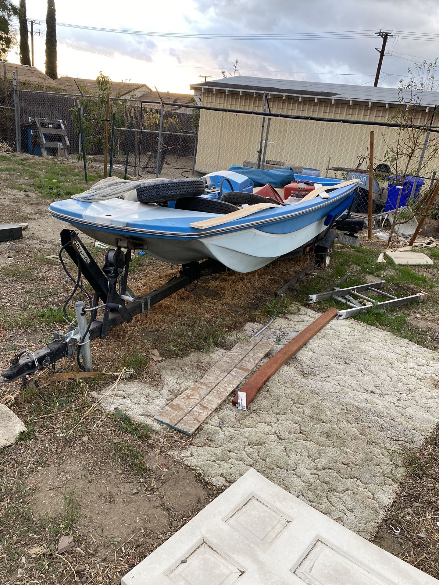 Selling The Boat And The Trailer Boat And Trailer Have uptodate tags