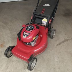 Craftsman Gold Self Propelled Lawnmower With Bagger Lawn Mower 