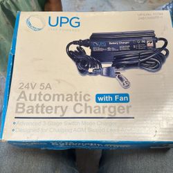 24V 5A Automatic Battery Charger 