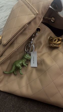 Authentic popular Coach purse charm