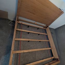 Beautiful Wooden King Bed Frame 