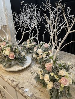 Winter Wonderland Centerpieces