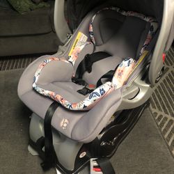Car Seat And Stroller Combo-Pink