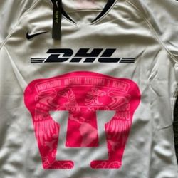 Nike Pumas Women's Home Jersey 18/19 - White/Pink
