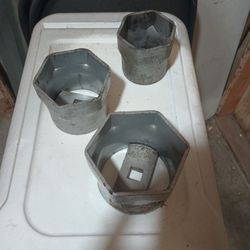 Truck Axle Sockets 6 And 8 Sided "READ"