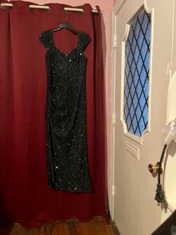 Green dress