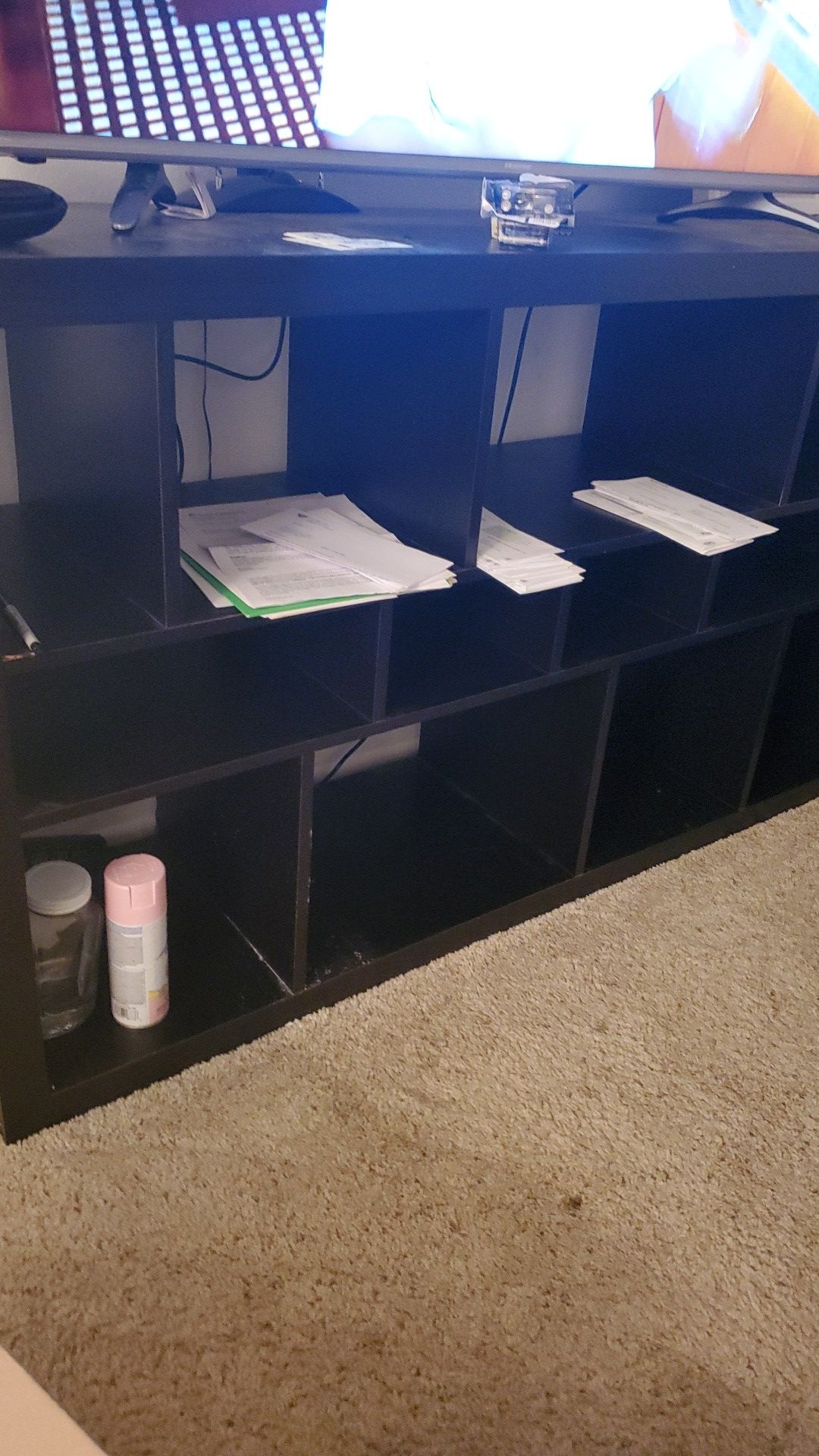 Storage, shelving, tv table