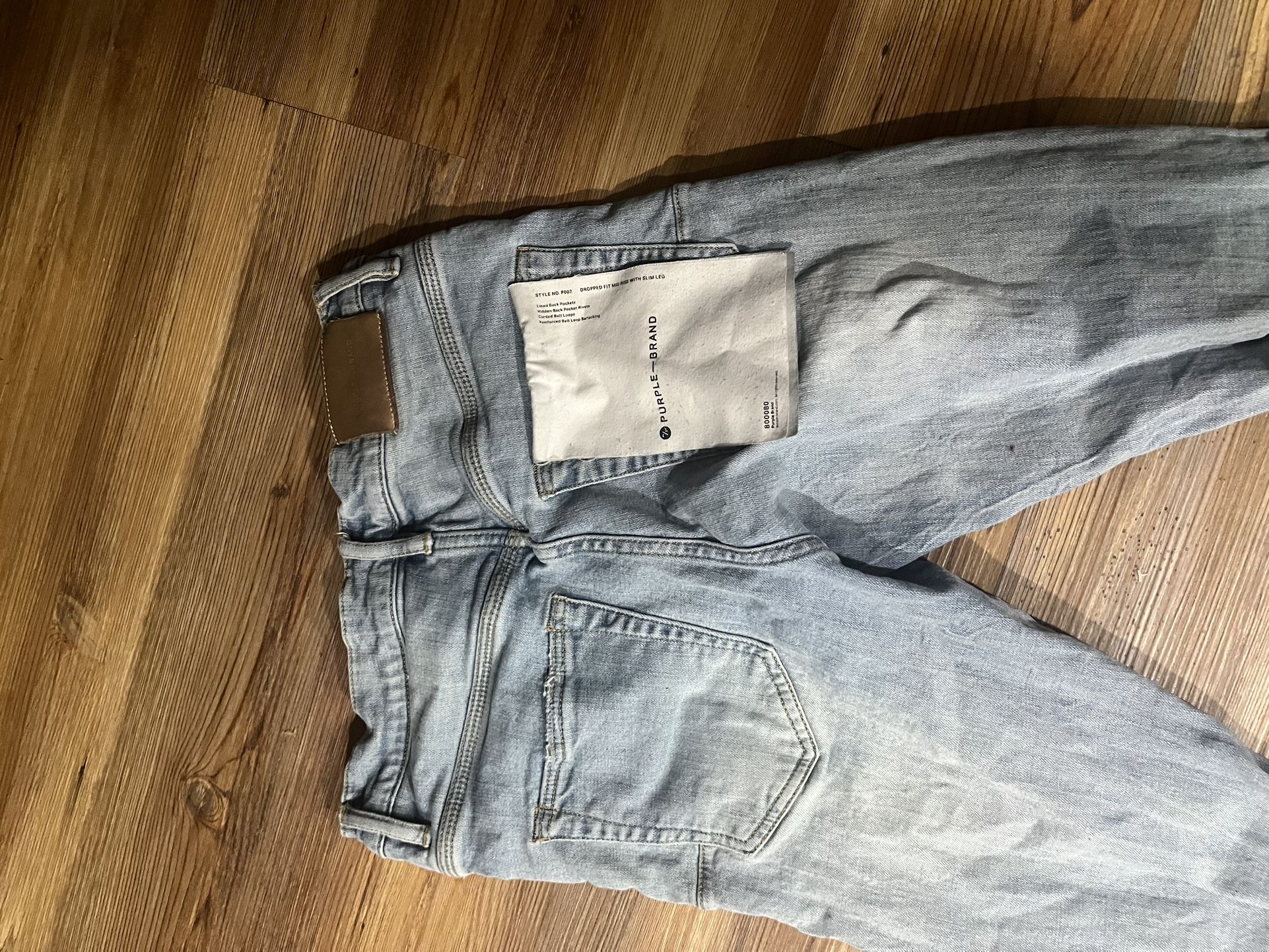 Size 30 Purple Jeans 
