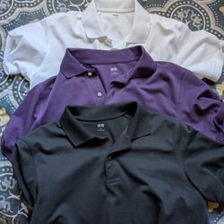 Uniqlo Pique Polo - Medium 