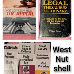 Bundle Of Law/Legal Books For Reference