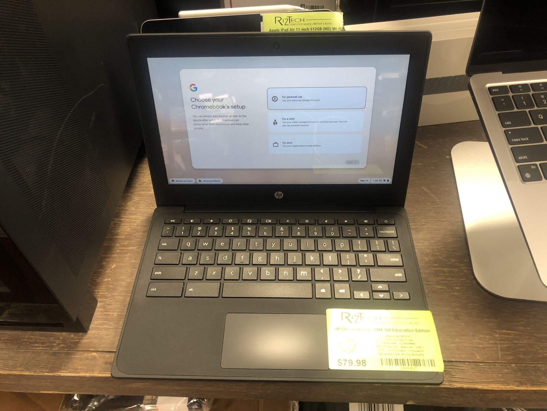 HP Chromebook 11MK G9 Education Edition - Touchscreen - $79.98