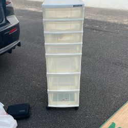 7 Drawer Plastic Storage
