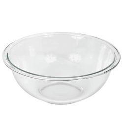 Pyrex bowl 2.5 quarts , Water Glasses Free 