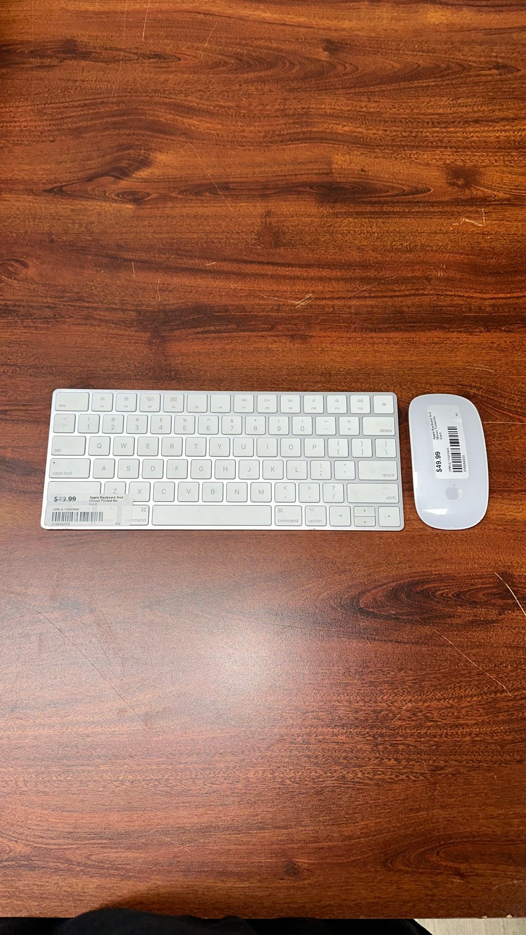 Apple Keyboard & Mouse