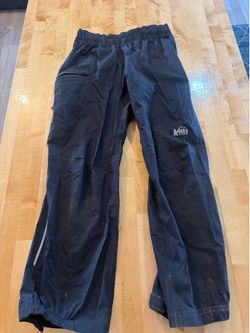 REI Co-op Kids Black Rain Pants