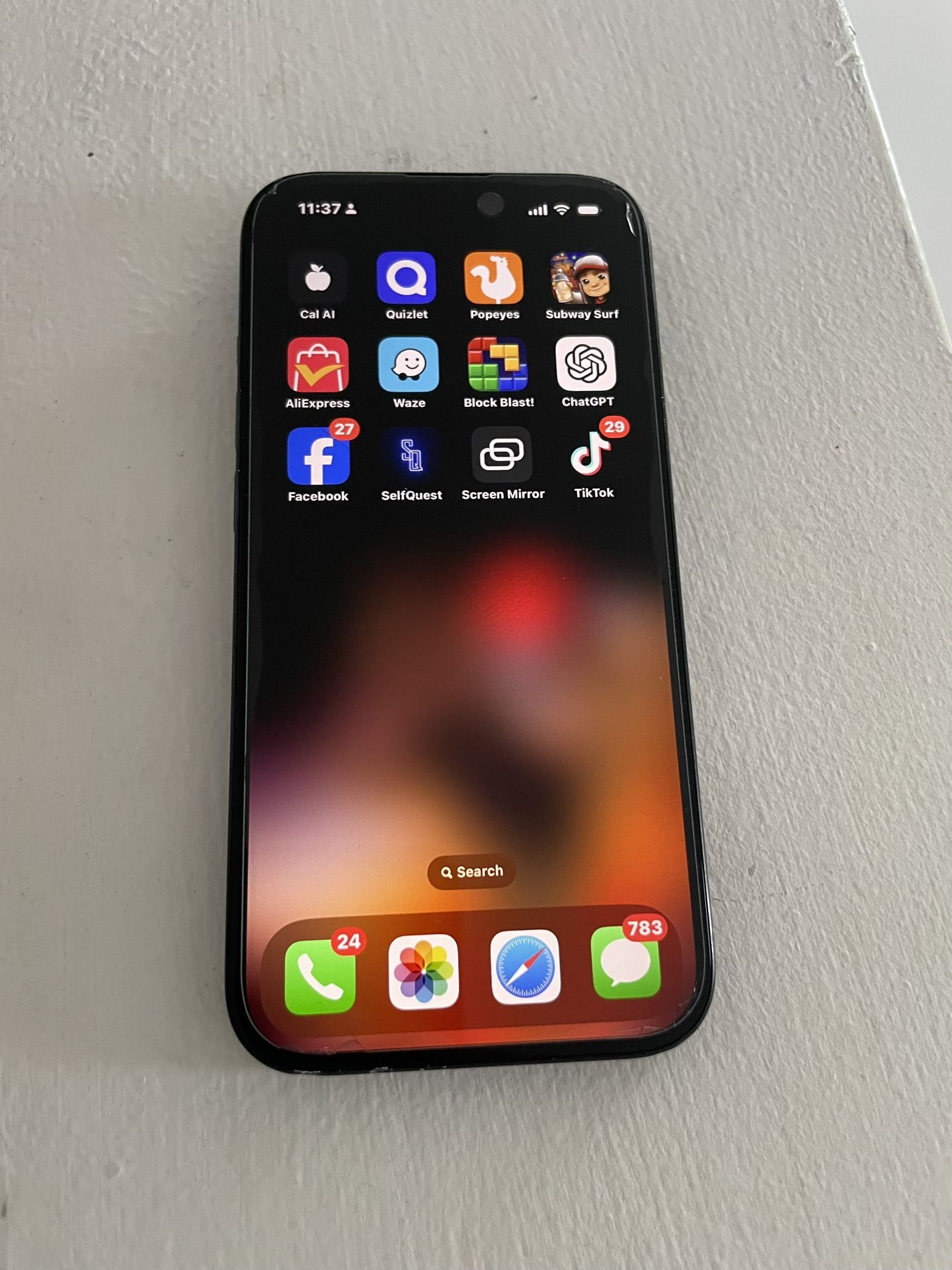 TikTok iPhone 15.