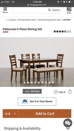 Brand new dining table set
