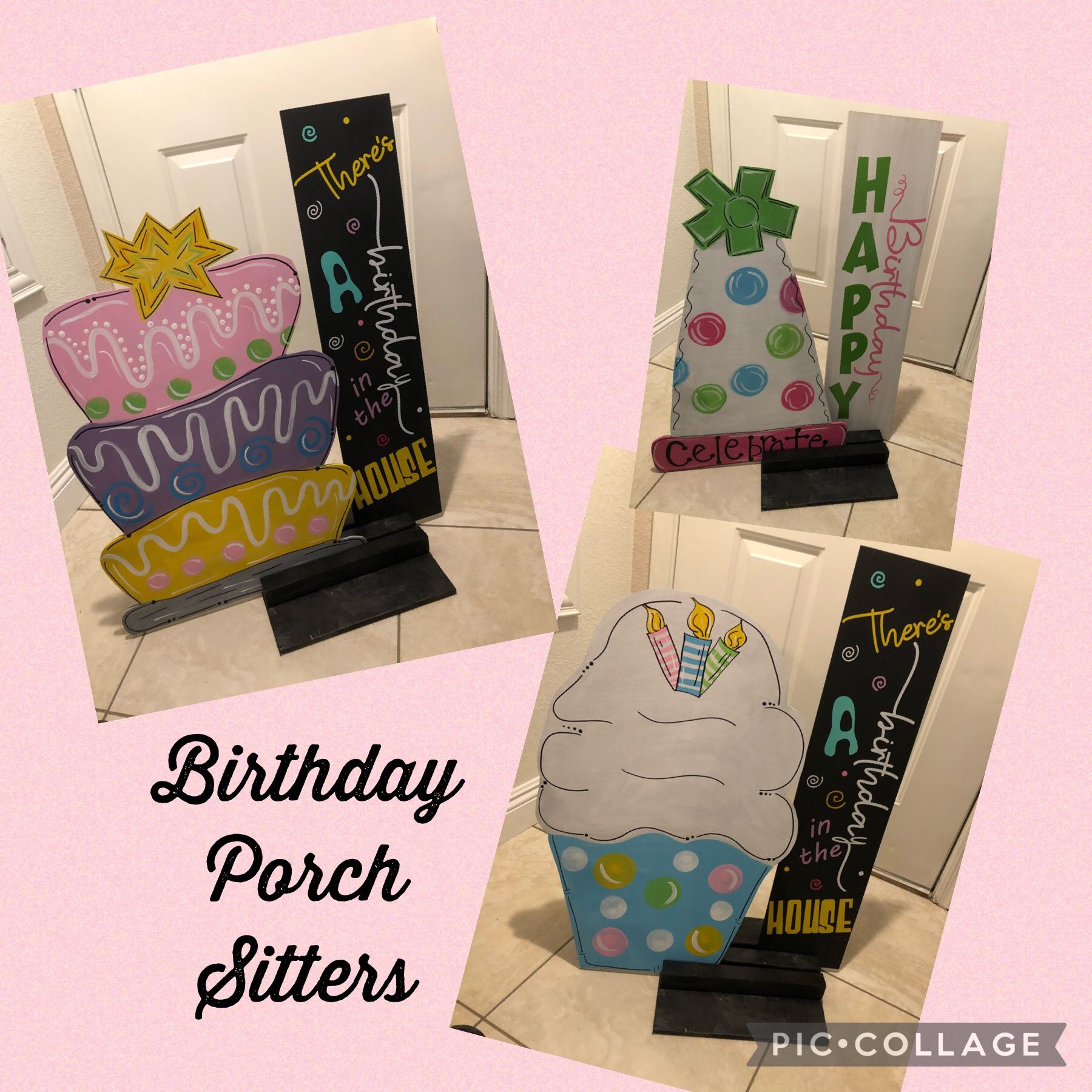 Birthday Porch Sitter