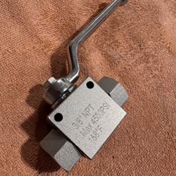 New High Pressure Ball Valve  3/8" NPT Power Washer Sprayer Hose Replacement    Fe)