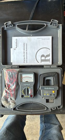 Radio Shack 22-602 AC Ammeter Probe Analog Multimeter 12 Range
