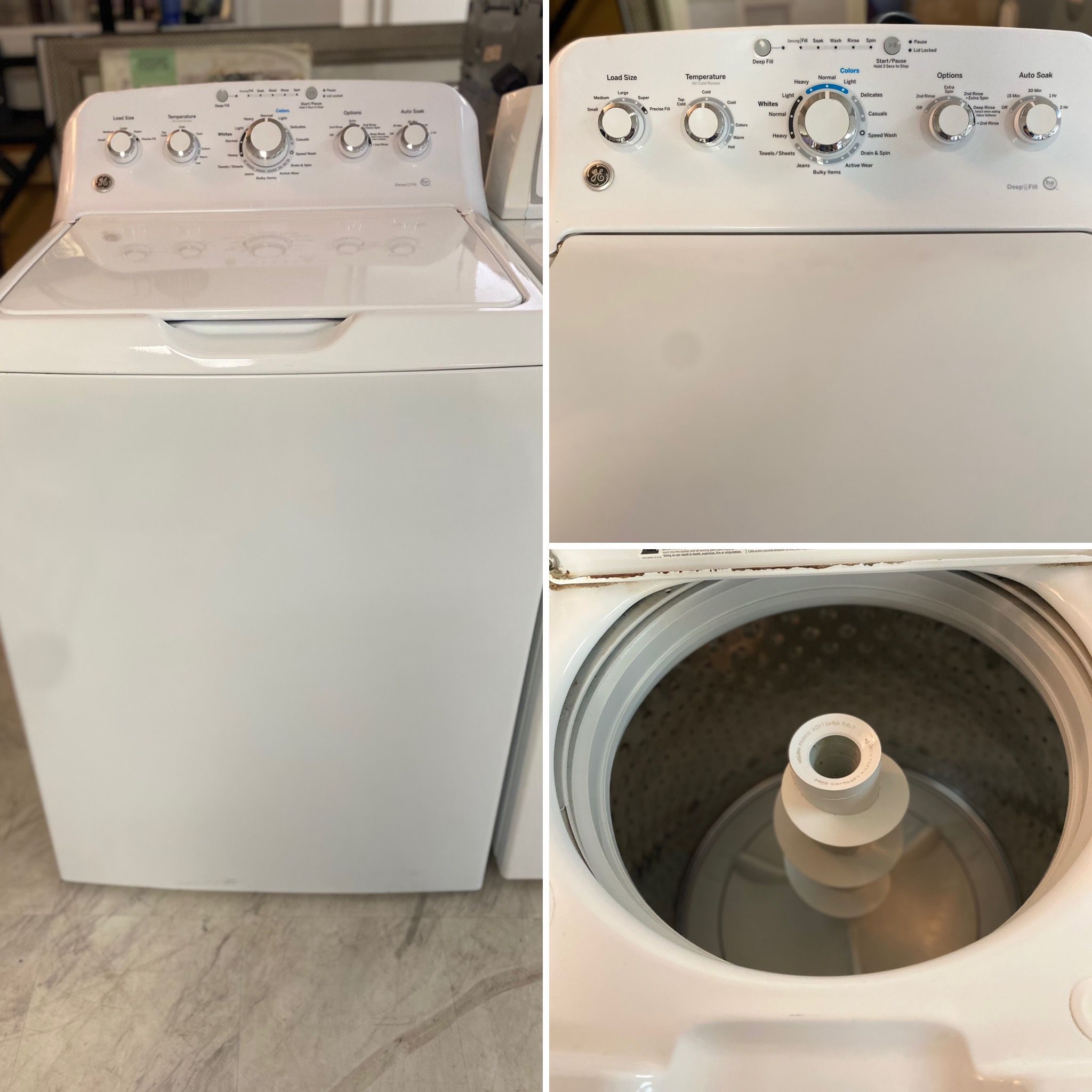 General Electric Deep Fill Washer $169.99