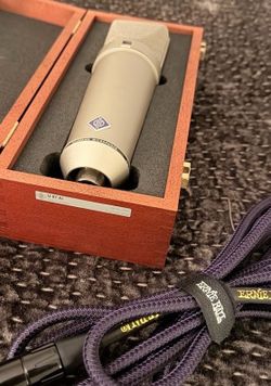 Neumann U87 Ai Condenser Microphone — Mic Only (Open Box / Never Used)