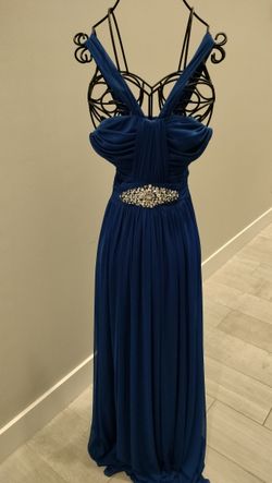 Blue Windsor Formal Prom Dress. Size 3/4