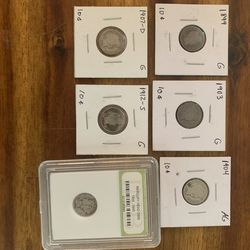 Vintage coins