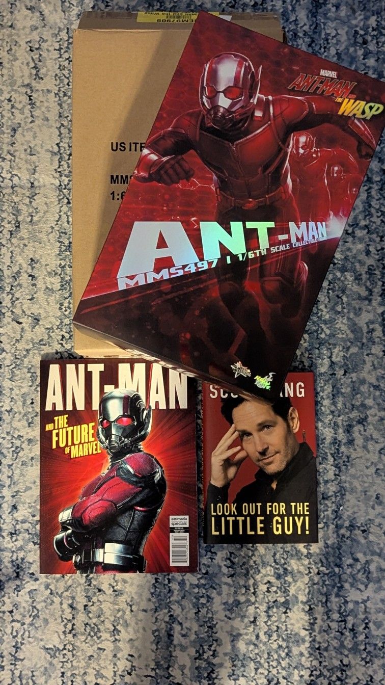 J. Hot Toys Ant-Man and the Wasp 1/6 Scale Action Figure