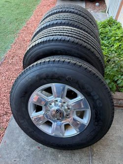 Dodge ram 2500 rims and ties 275/70/18