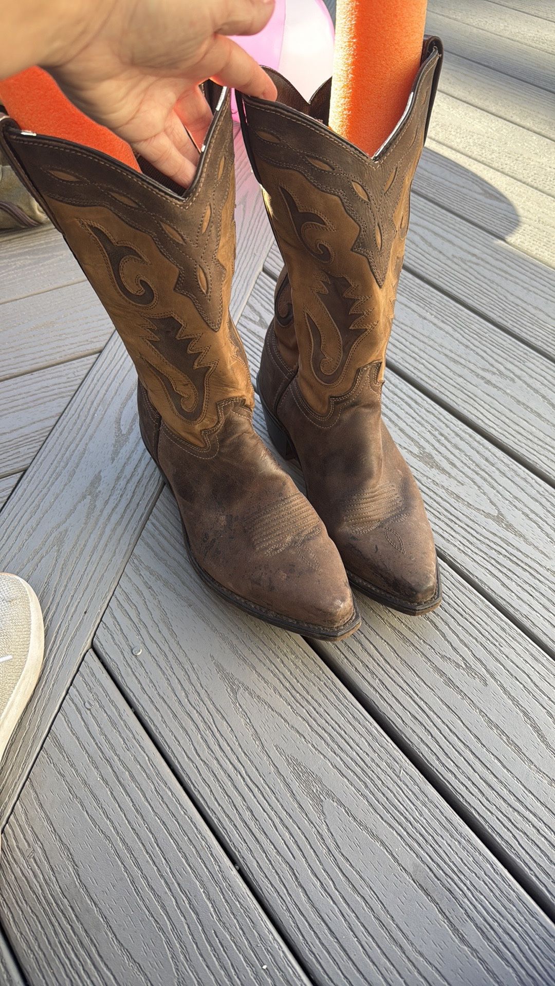 Men’s Leather Cowboy Boots