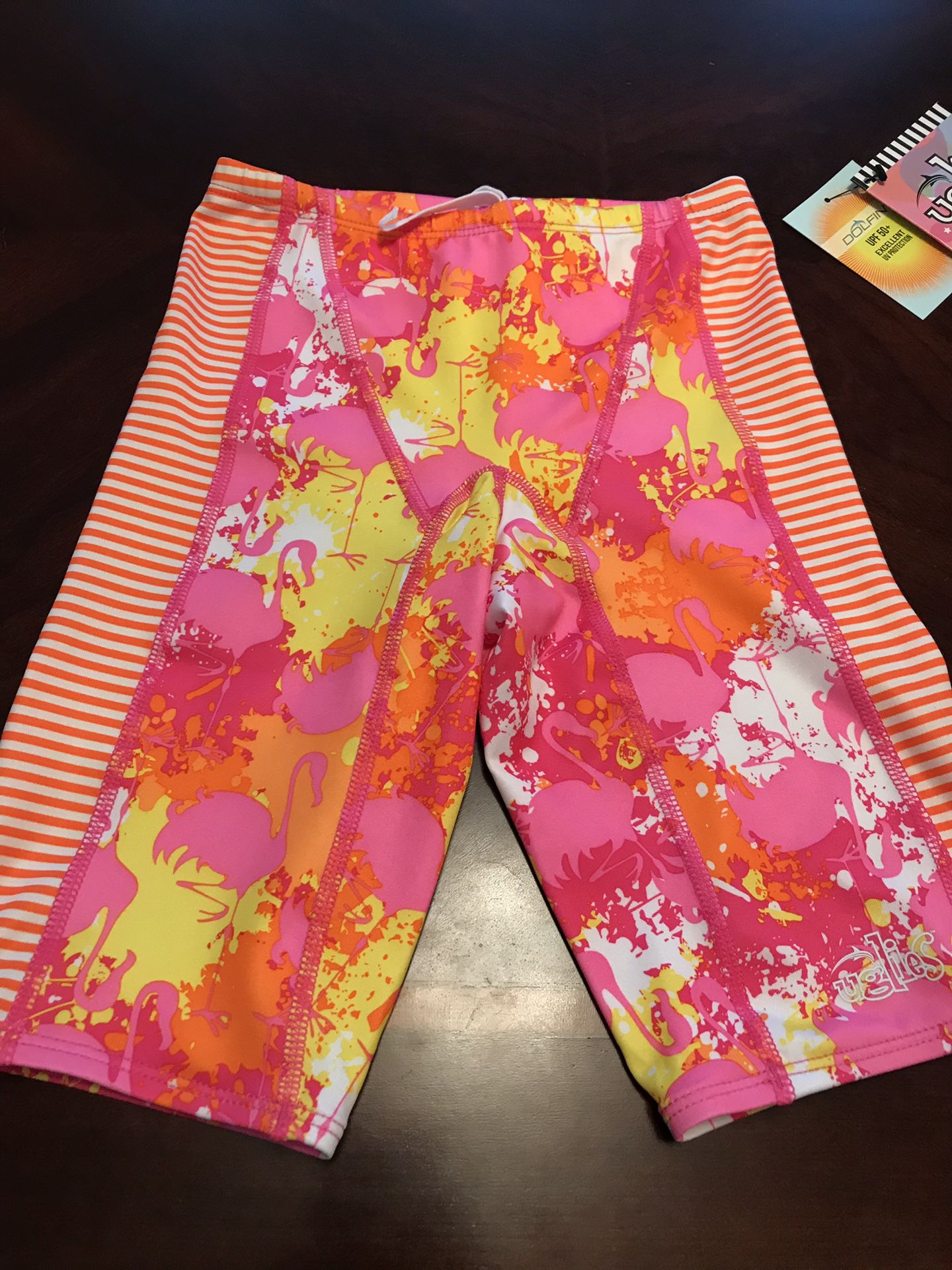 Size 28 child swim shorts new with tags