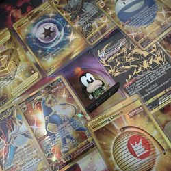 Pokemon Card Gold Lot 