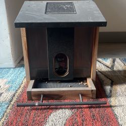 EVERGREEN SOLAR SMART BIRD FEEDER WITH HD 1080 MP WiFi CAMERA