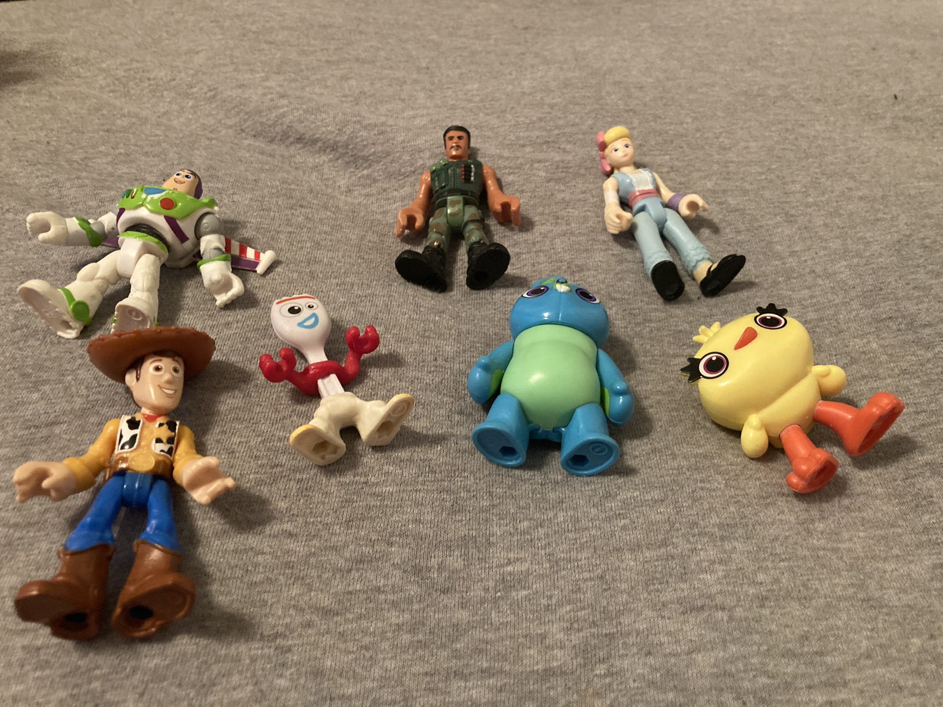 Toy Story Figures (mini Size) 