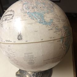 Spinning World Globe