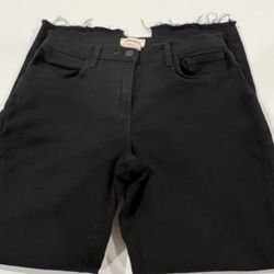 Girls Black Jean Pants Size 26