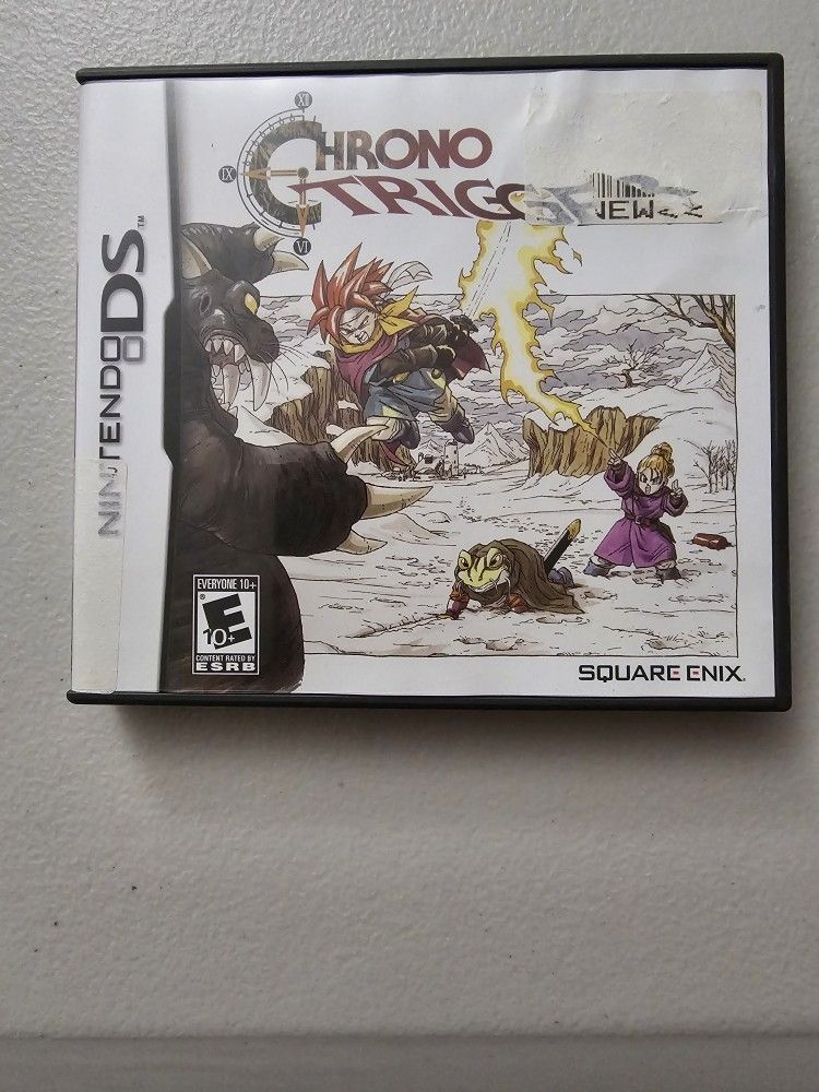 Chrono Trigger for Nintendo DS - Great condition CIB / complete in box including poster