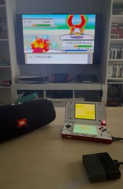 Custom DS Lite TV Out Bluetooth Audio Dual IPS External Controller Gbaccelerator (READ DESC)