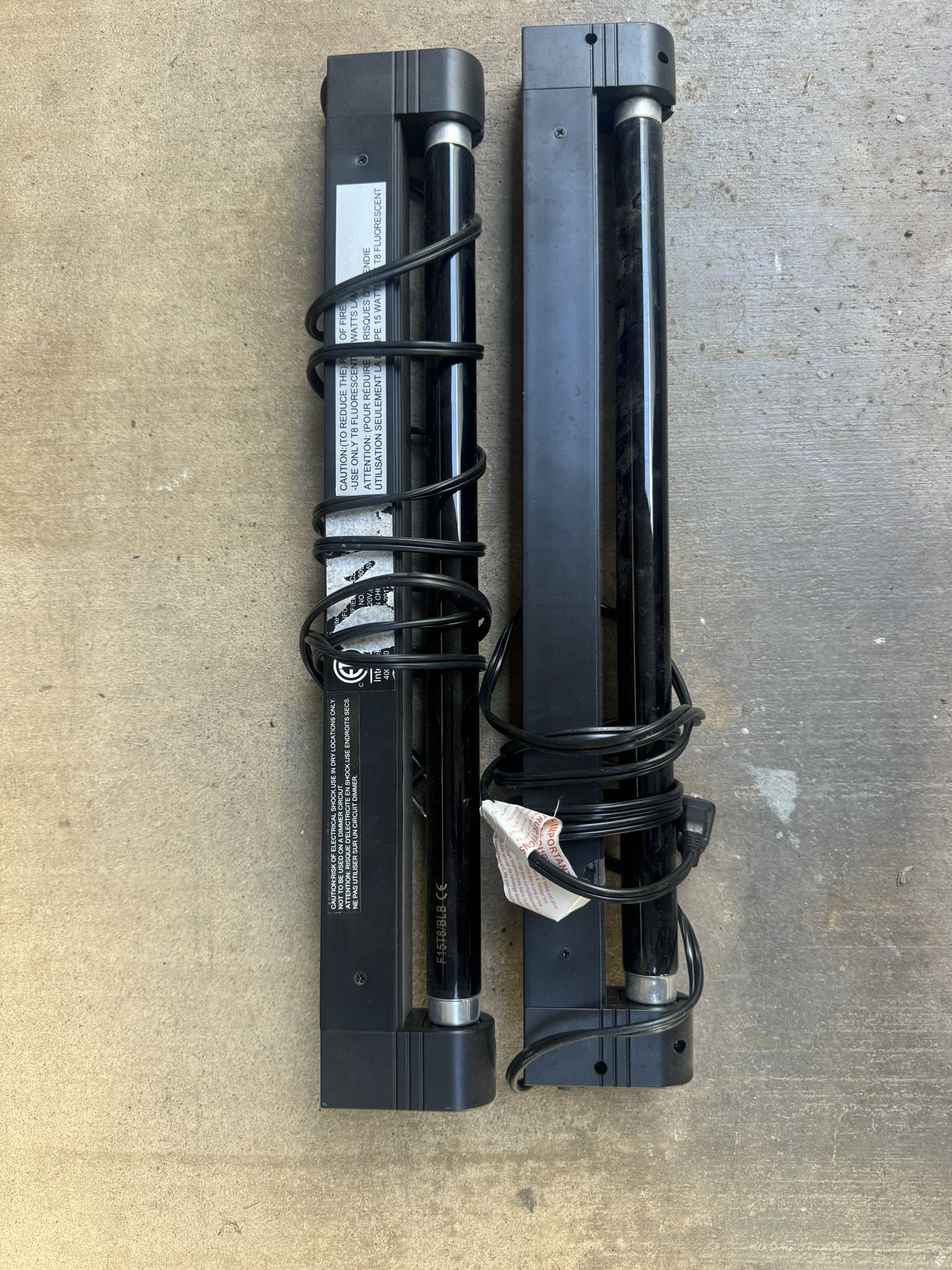 Black Light Tube Lights 