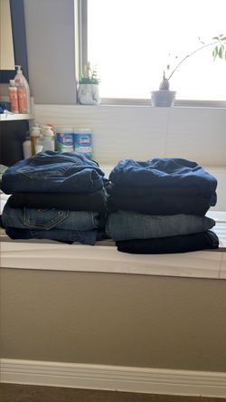 Maternity Pants Target/Motherhood/Misc black/blue M/L