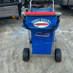 Tommy Bahama Folding Beach Cart 