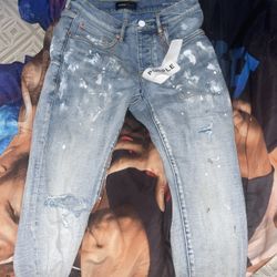 Purple Jeans Size 32