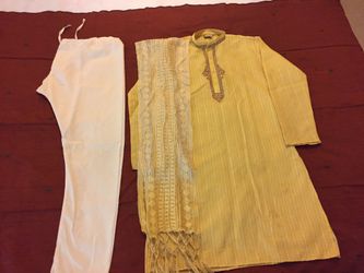 Boys silk kurta pajama set