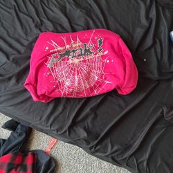 Pink Spider Hoodie