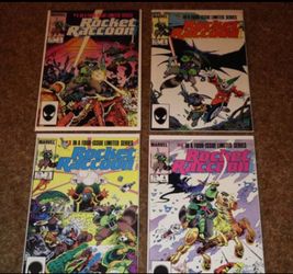 Rocket Raccoon 1984 First appearance complete Set